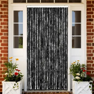 Gossi perdea pentru insecte, antracit, 100x220 cm, chenille