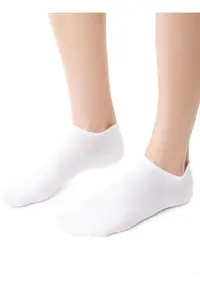 Sosete bumbac invizibile Invizibile S007 - Alb