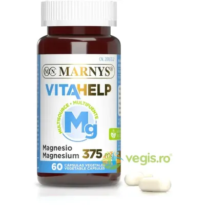 Magneziu 375mg 60cps