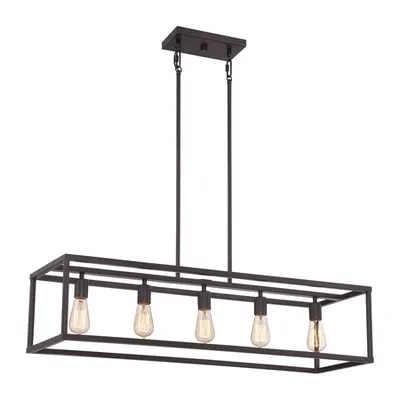 Corp de iluminat suspendat, lustra New Harbor 5 Light Island Chandelier