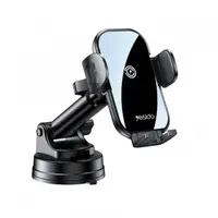 Incarcator Auto Wireless Yesido C197, 15W, 1.67A, Negru