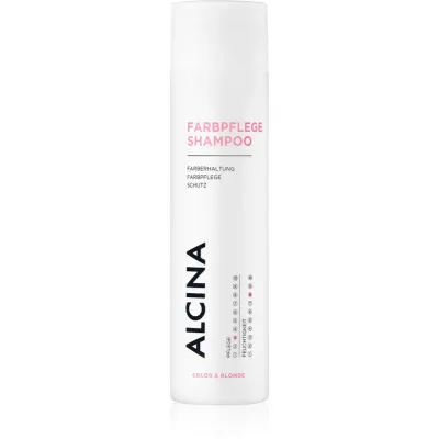 Alcina Color & Blond Sampon pentru par vopsit, decolorat și tratat chimic. 250 ml