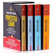 Povestea lumii. Istoria pe intelesul copiilor. Set 4 volume + caseta de colectie