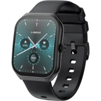 LAMAX Electronics Flow AMOLED Black ceas inteligent