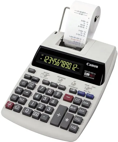 Calculator Canon - MP120-MG, cu bandă, 12 cifre