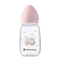 Biberon polipropilena 310 ml Silicon Kikka Boo Savanna Roz