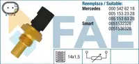Senzor temperatura lichid racire (numar pini: 2, marime cheie: 19mm, negru) MERCEDES Clasa A (W169), C (CL203), C T-MODEL (S202), C T-MODEL (S203), C (W202), C (W203), CLK (A208) M104.941-OM660.951 d