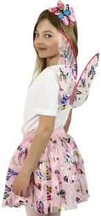 Costum de teatru Rappa - Fluture, aripi, fustă tutu și tiara