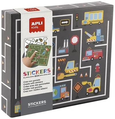 Joc cu stickere Apli Kids - Labirinturi