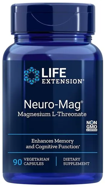 Neuro-Mag Magneziu L-Treonat, 90 capsule, Life Extension