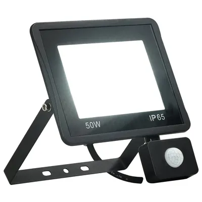 Gossi proiector led cu senzor, 50 w, alb rece