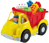 Jucarie Ecoiffier - Camion cu caramizi, sortiment