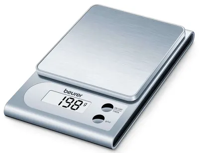Cantar de bucatarie Beurer - KS 22, 5 kg, argintiu