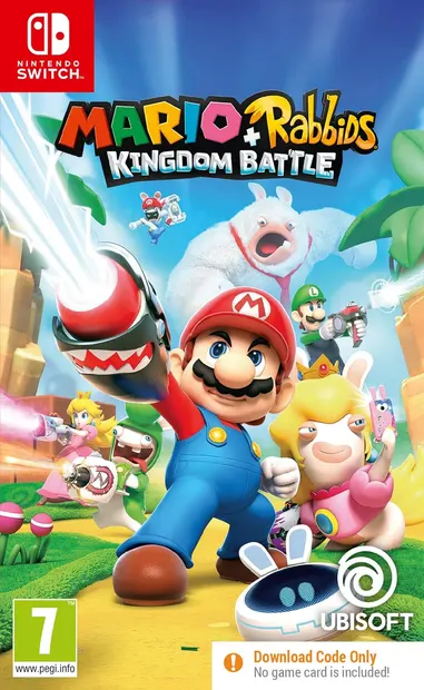 Mario & Rabbids: Kingdom Battle - Cod în cutie (Nintendo Switch)