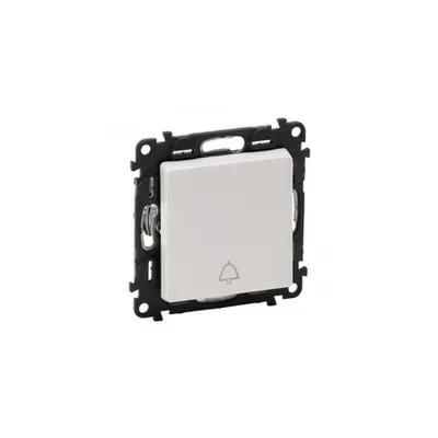 Changeover push-button Valena Life -6 A -250 V~ -cu Capac + Sonerie BELL -alb