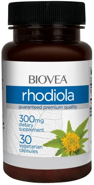 Rhodiola, 300 mg, 30 capsule, Biovea