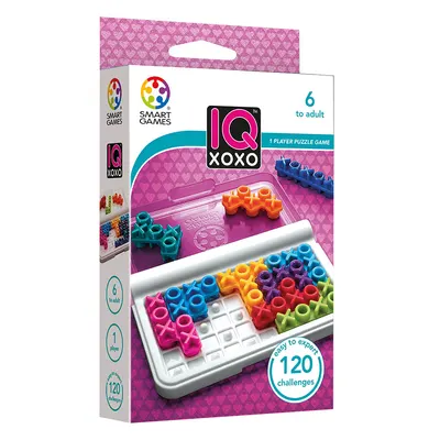 Joc de logica cu 120 de provocari, Smart Games, IQ Xoxo
