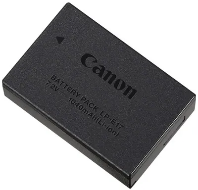 Baterie Canon pentru aparate foto - LP-E17, Li-Ion, negru
