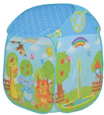 Cort de joacă pentru copii Moni Toys - Casă de cort cu 50 de bile