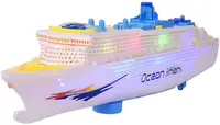 Jucărie pentru copii Lean Toys - Navă de croazieră mare, 50 cm