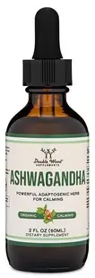 Ashwagandha, picături, 60 ml, Double Wood
