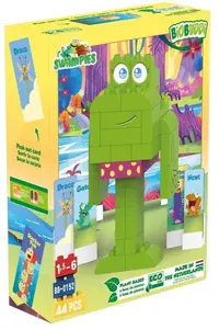Constructor BioBuddi Swampies - Pește, 44 de piese
