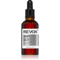 Revox B77 JUST AHA 30% + BHA 4% ser exfoliant de netezire pentru definirea pielii