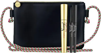 Pupa Set- Rimel Vamp! Forever și creion pentru ochi, 9 ml + 0.35 g + geantă
