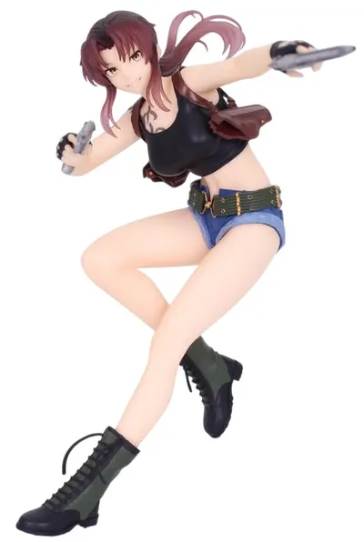 Statuetă System Service Animation: Black Lagoon - Revy, 16 cm