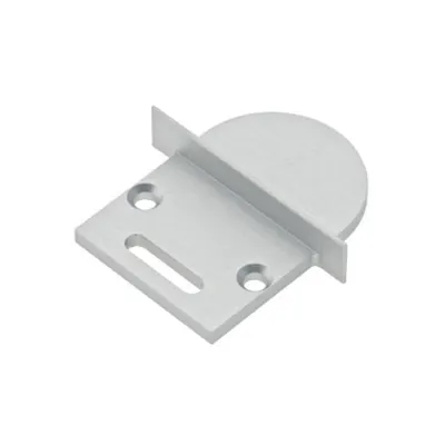 Profile endcap TBJ round with cable entry incl. screws
