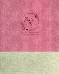 Album foto cu spirală Lastva Adore - B4, 200 fotografii, roz