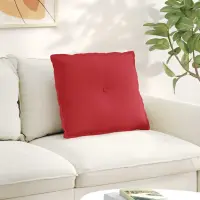 vidaXL Perna pentru spate Roșu 60 x 19 x 50 cm țesătură