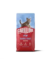 Hrană uscată pentru pisoi CARNILOVE Active 6 kg somon și curcan