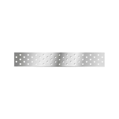 Placa Perforata 1.5 Mm, Zincata, 100 X 320 X 1.5 Mm