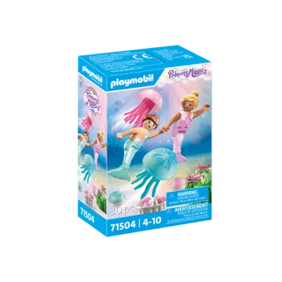Playmobil-Copii Sirene cu Meduze