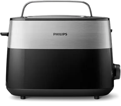 Prăjitor de pâine Philips - Daily Collection HD2516/90, 830W, 8 nivele, negru