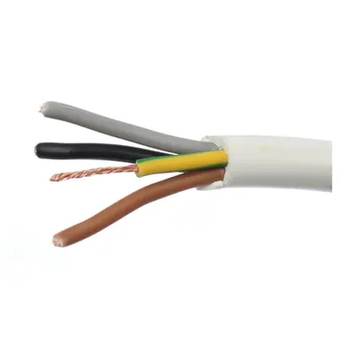 Cablu flexibil cupru 4x16 mm alb