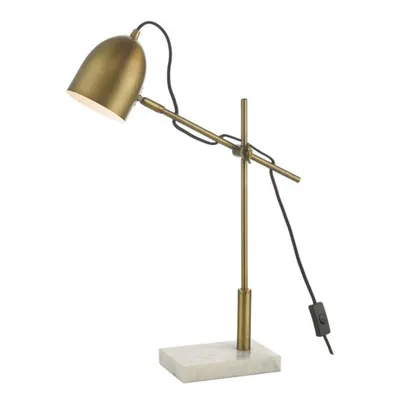 Veioza Mendal Task Lamp Bronze & Marble