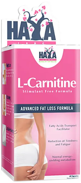 L-Carnitine, 250 mg, 60 capsule, Haya Labs