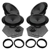 Pachet difuzoare auto Audison Prima dedicat Volkswagen Golf 8 2020-, RMS 100W