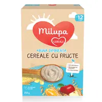 Cereale cu fructe Buna Dimineata, +12 luni, 250g, Milupa