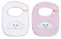 Set 2 bavete Kikka Sleepy Cloud Pink