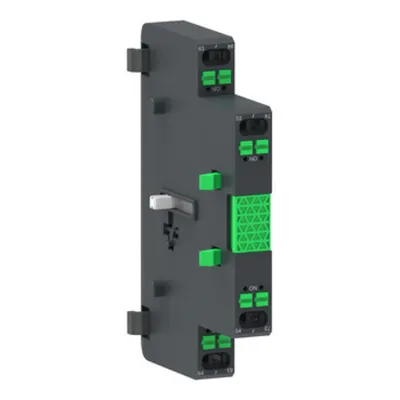 Bloc de contact auxiliar pentru contactor TeSys Giga, 2NO, montare pe lateral, terminale push-in