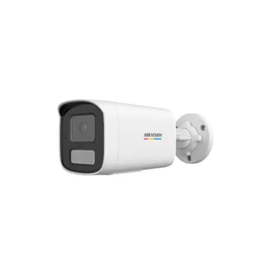 Camera supraveghere exterior cu iluminare duala IP Hikvision ColorVu DS-2CD1T27G2H-LIU(2.8MM), 2 MP, 2.8 mm, IR/lumina alba 50 m, microfon, PoE