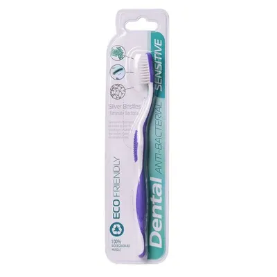 Periuta de dinti Dental Eco Friendly Antibacteriana Sensitive - mov, Rubella