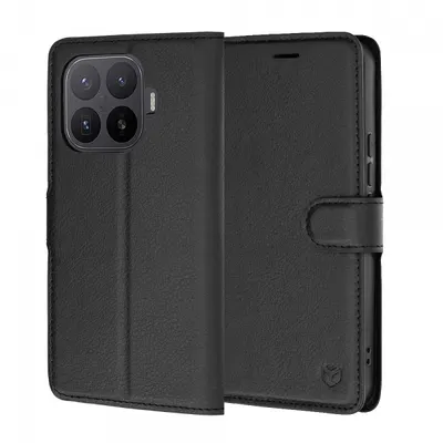 Husa pentru Xiaomi 17T Pro, Techsuit, Leather Folio, Neagra