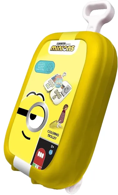 Set de colorat multiprint pe roți - Minions