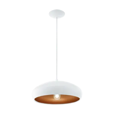 Lampa suspendata MOGANO 1 alb, copper 220-240V,50/60Hz IP20