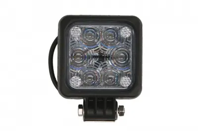 Lumina lucru (LED, 12 24V, 12W, numar elemente LED: 6, lungime: 100mm, inaltime: 100mm, adancime: 76mm, albastru; pentru stivuitoare vehicule de depozit)