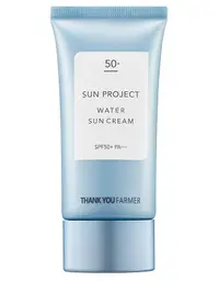 Crema cu factor de protectie SPF50+ Sun Project Water, 50ml, Thank You Farmer